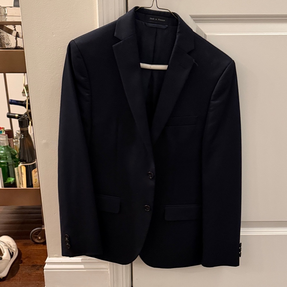 Lauren Ralph Lauren Navy Boys' Two-Button Blazer